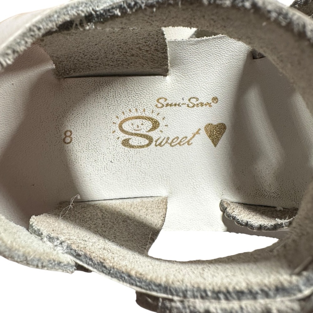 Salt Water Sandals by Hoy White Kids Sandals - Picture 6 of 6
